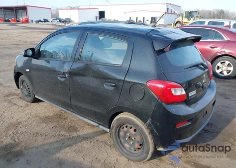 2018 Mitsubishi Mirage Es z USA, uszkodzony, nr VIN ML32A3HJXJH010304